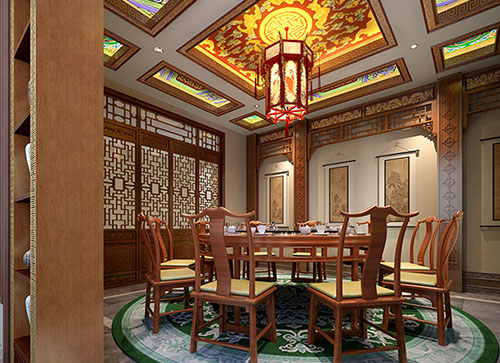 秀山中式古典风格家居装修设计效果图