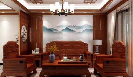 秀山如何装饰中式风格客厅？